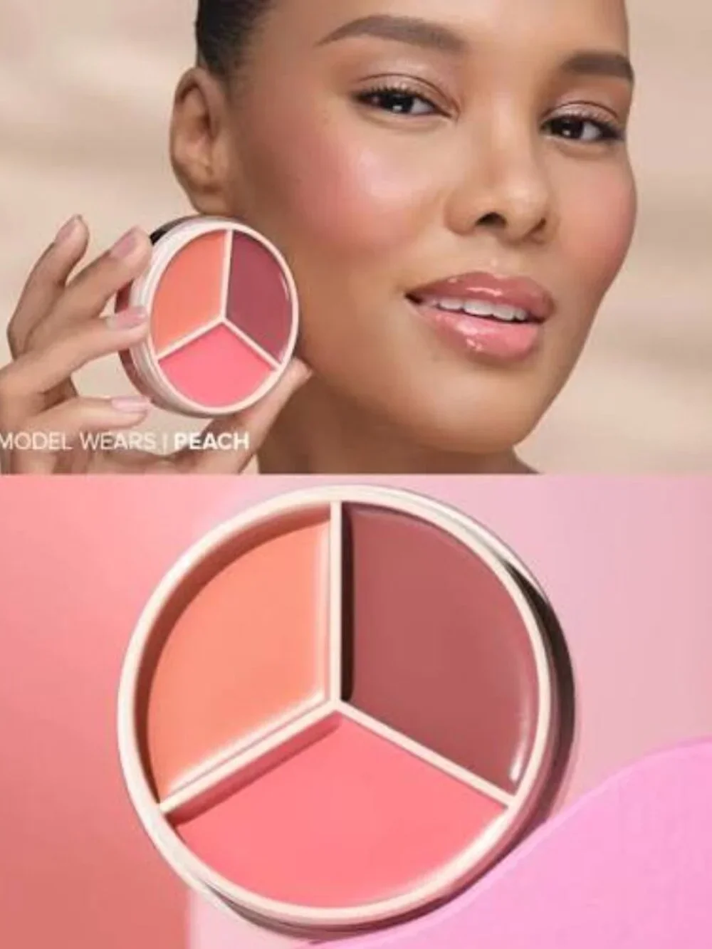 PEACH Magic Touch Blush Trio NEW UNUSED